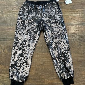 Sequin Joggers